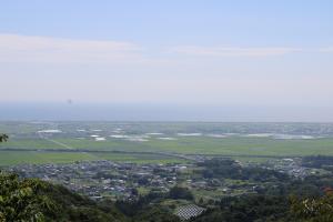 展望台からの山元町