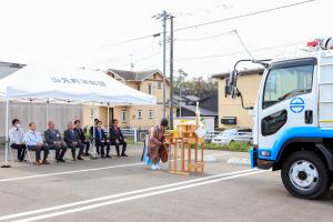 ポンプ車安全祈願祭