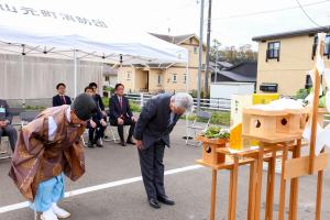 ポンプ車安全祈願祭