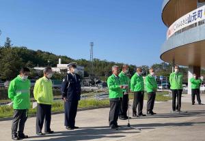 春の交通安全町民総ぐるみ運動出発式