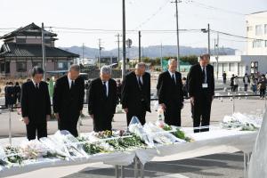 東日本大震災から12年 あの日を忘れない 鎮魂の祈り
