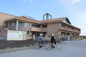 レンタサイクル　中浜小学校