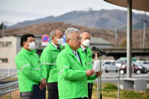 橋元町長あいさつ