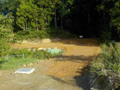 深山山麓少年の森BMXコース改修３