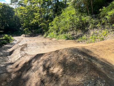 深山山麓少年の森BMXコース完成