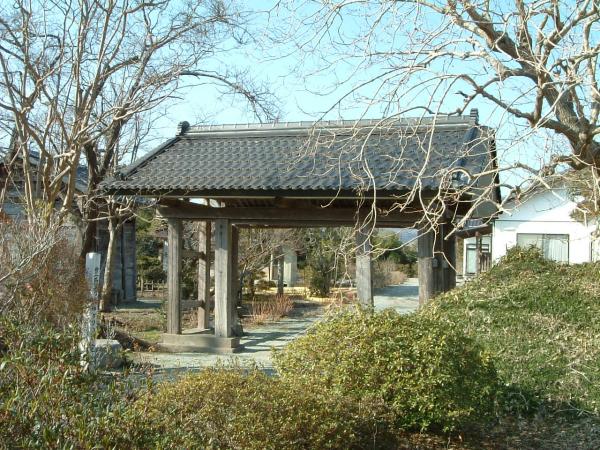 蓑首城大手門写真
