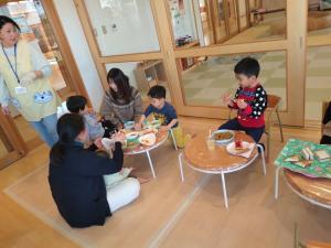 子育てサロンの様子