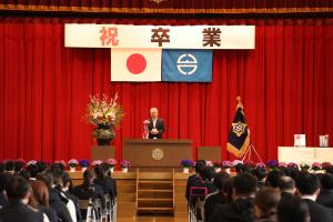 山元中学校卒業式