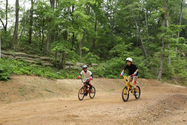 BMXコースの様子