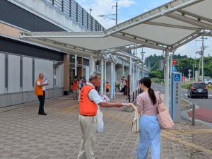 坂元駅前