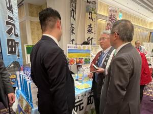 まちの魅力をPRする町長