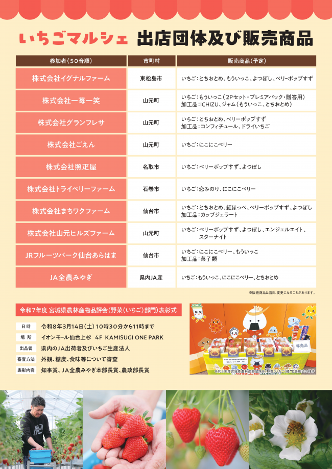 いちごマルシェ２