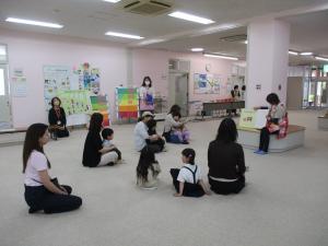 ３歳児健診の様子