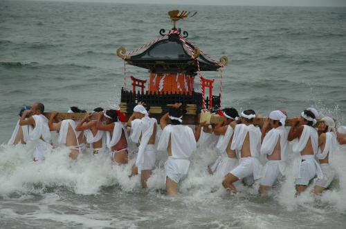 八重垣神社夏祭り　神輿渡御