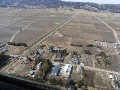 山寺字泥沼（耕不切橋）付近の写真