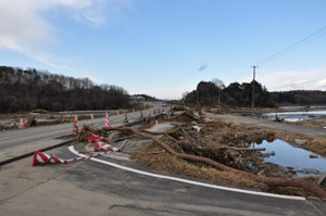 国道6号沿線（上平地区）の写真