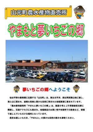 夢いちごの郷パンフレット